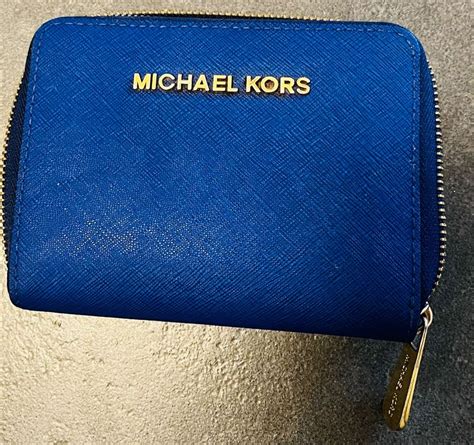 michael kors portemonnaie blau